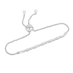 Nežný náramok s diamantmi Chariton