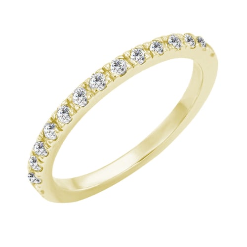 Eternity prsteň s 1.75mm lab-grown diamantmi Milana