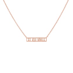 Zlatý náhrdelník s rímskym dátumom podľa vášho výberu Titus