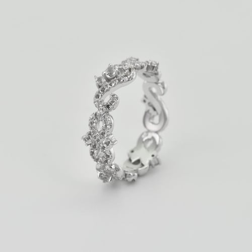 Eternity prsteň posiaty lab-grown diamantmi Altais
