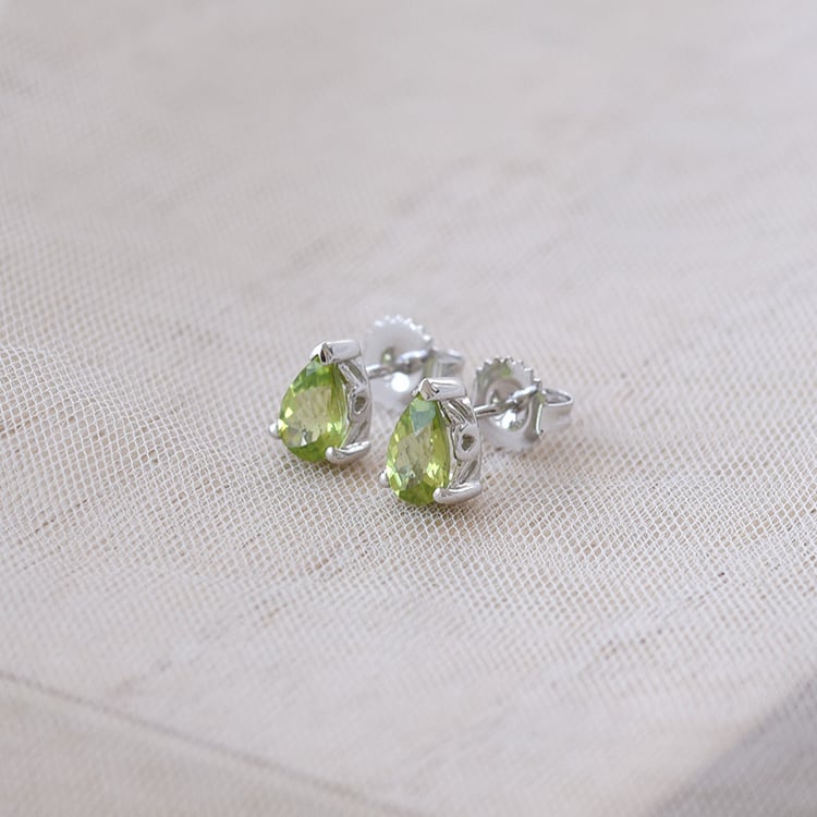 Strieborné náušnice v tvare sĺz 68953