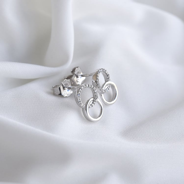 Diamantové náušnice 85267