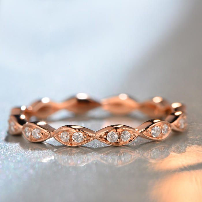 Eternity zlatý prsteň 6274