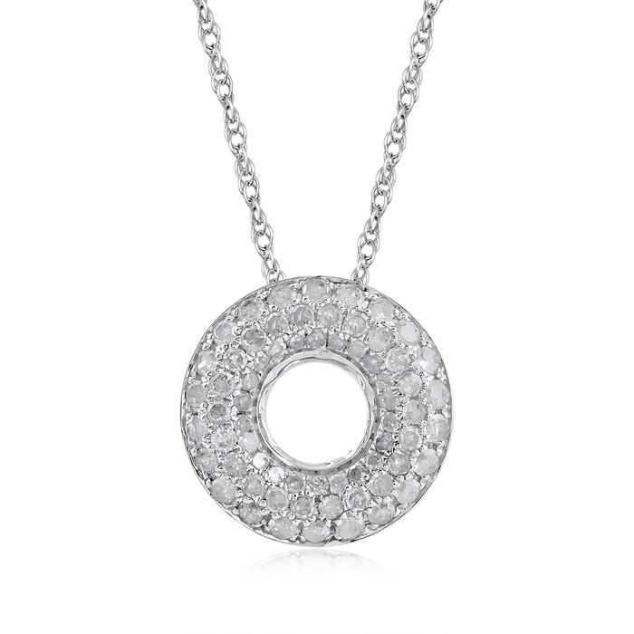 Zlatý náhrdelník s diamantmi Claytin