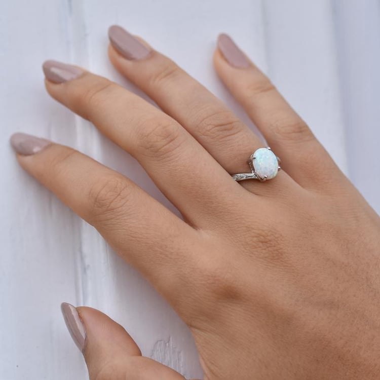 Prsteň s opálom 32644