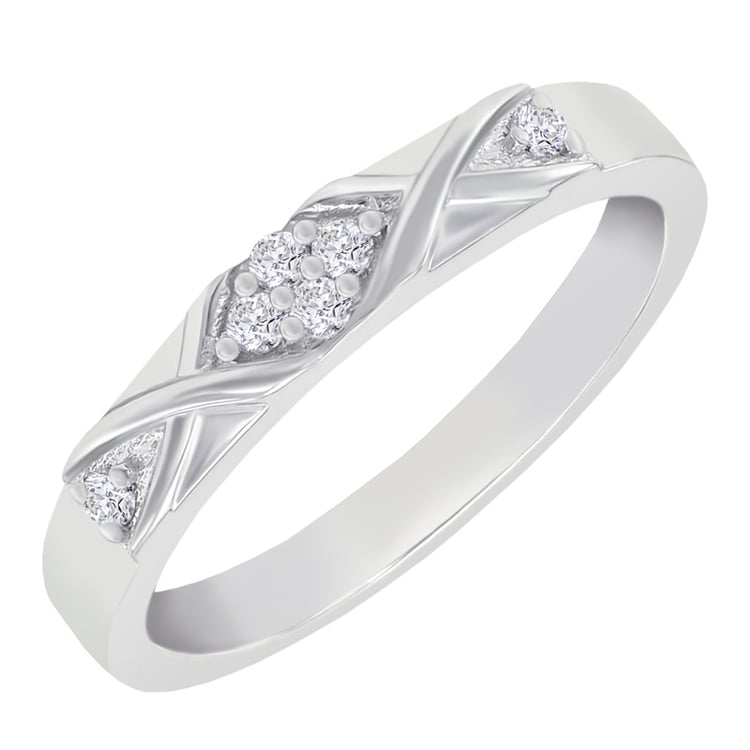 Zlatý prsteň s diamantmi 38463