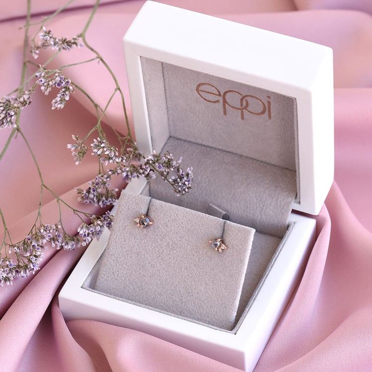 Náušnice so salt and pepper diamantmi 78906