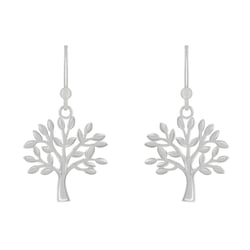 Strieborné náušnice so stromom života Slara