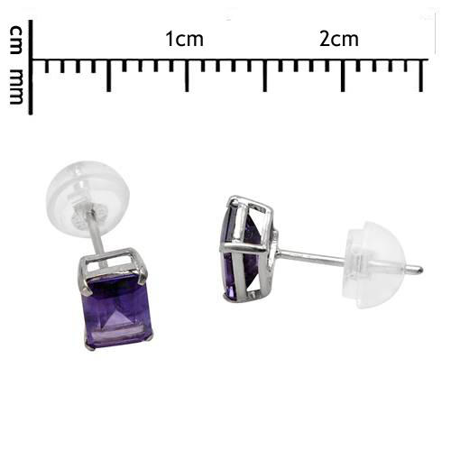 Náušnice z bieleho zlata 53381