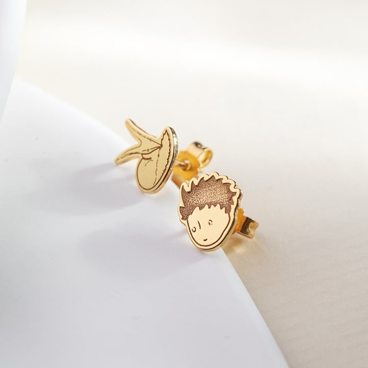 Náušnice Malý princ a líška 151281