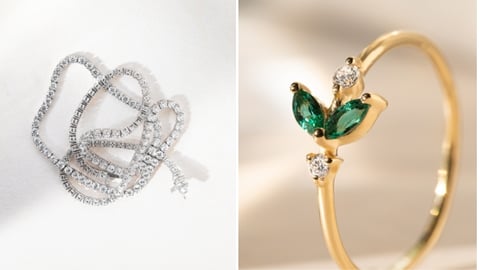 Laboratórne vytvorené drahokamy