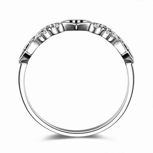 Diamantový zlatý prsteň 6046