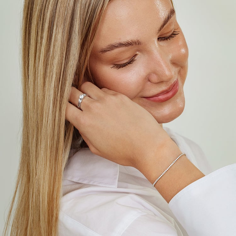 Tenisový náramok s lab-grown diamantmi Lea 162565