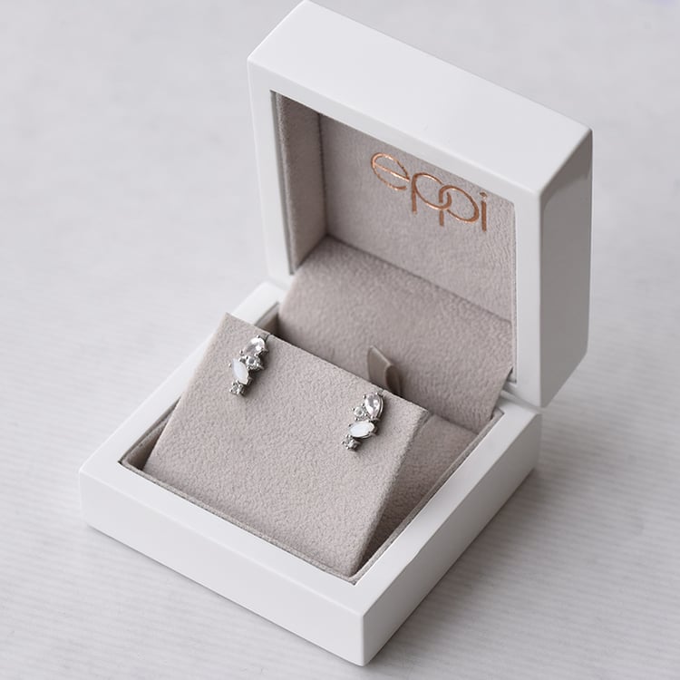 Strieborné náušnice 72660