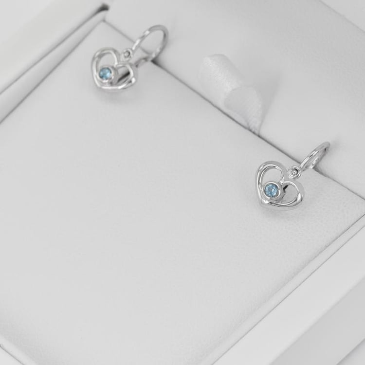 Náušnice s topásmi 38444