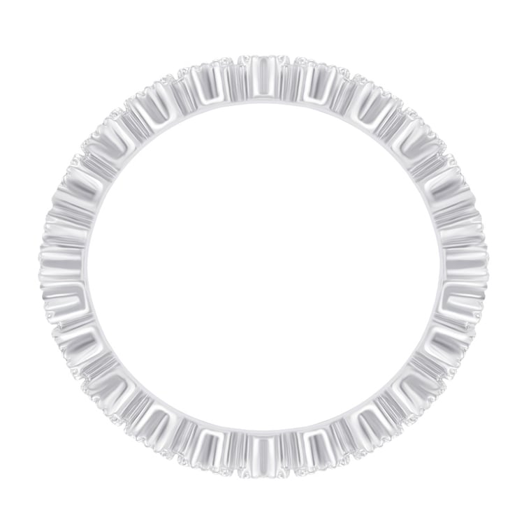 Zlatý eternity prsteň s diamantmi a zafírmi 41187