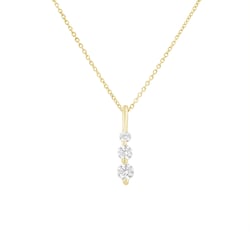 Prívesok so žiarivými diamanty Nirmala