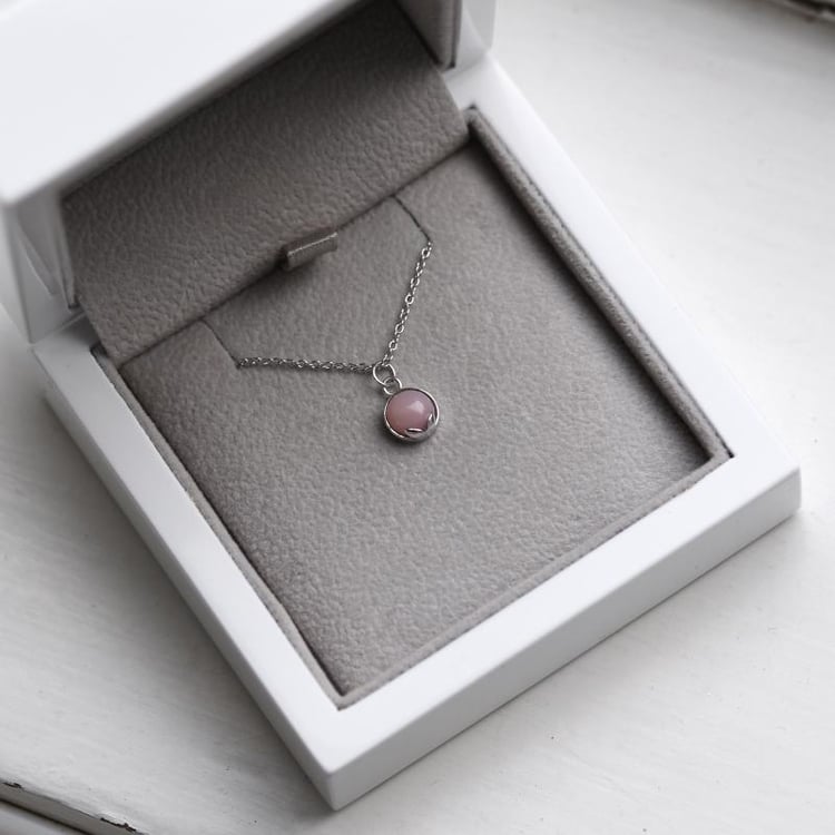 Zlatý náhrdelník s opálom 51203