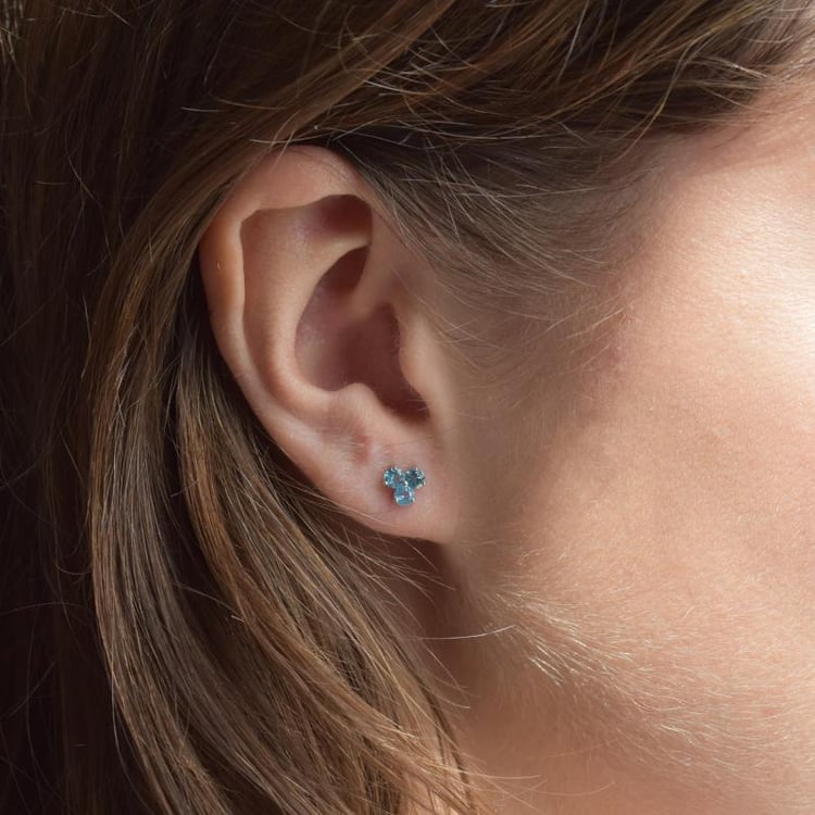 Náušnice s topásmi 19368