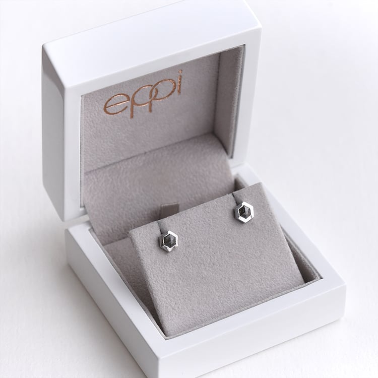 Náušnice s diamantmi 74219