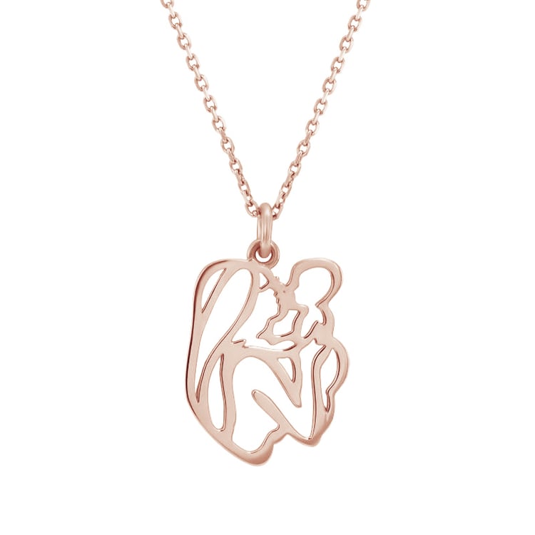 Prívesok z pozlateného striebra 83741