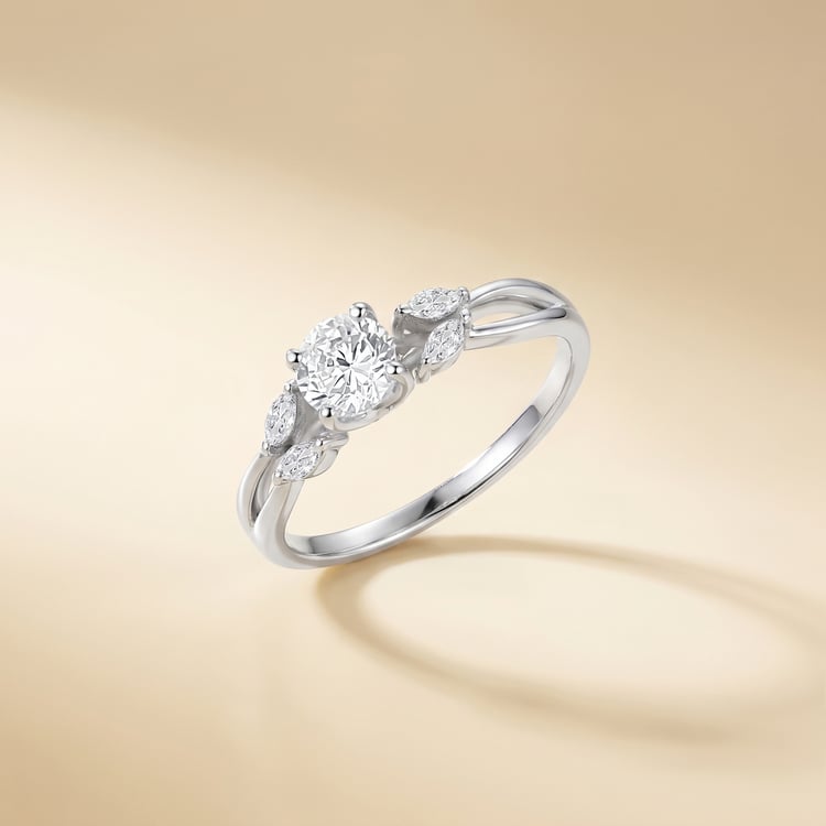 Zásnubný prsteň s výberom písmen a lab-grown diamantmi Fera 167474
