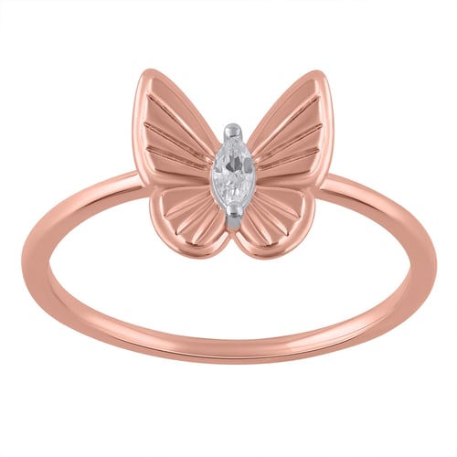 Zlatý prsteň s lab-grown diamantom Rachel