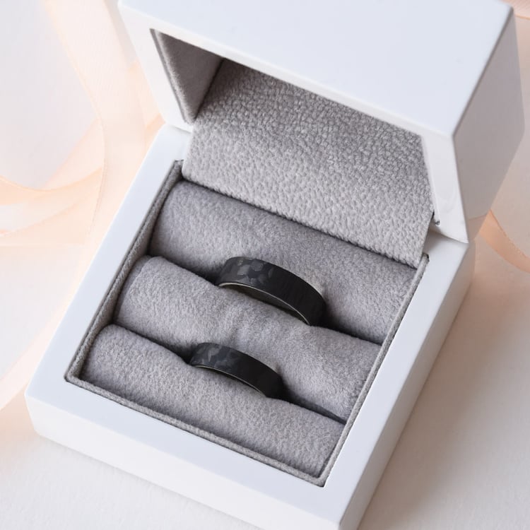 Karbonové prstene ze zlata 77493