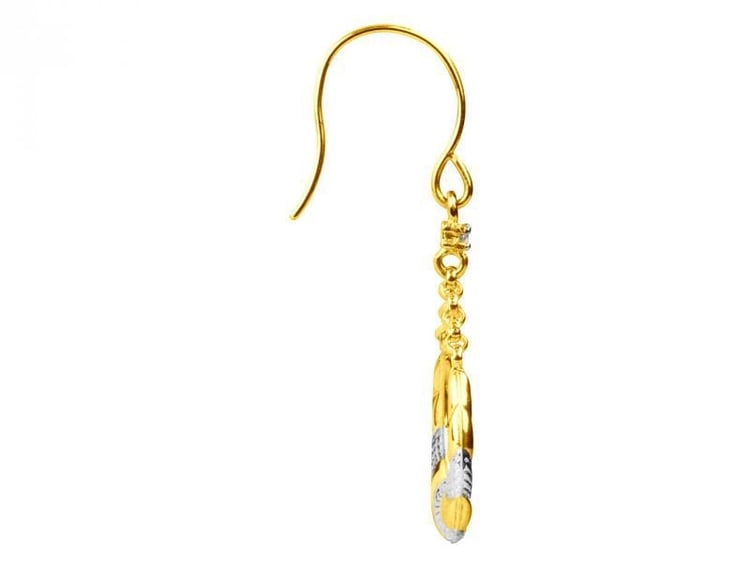 Kruhové náušnice zo zlata 55550