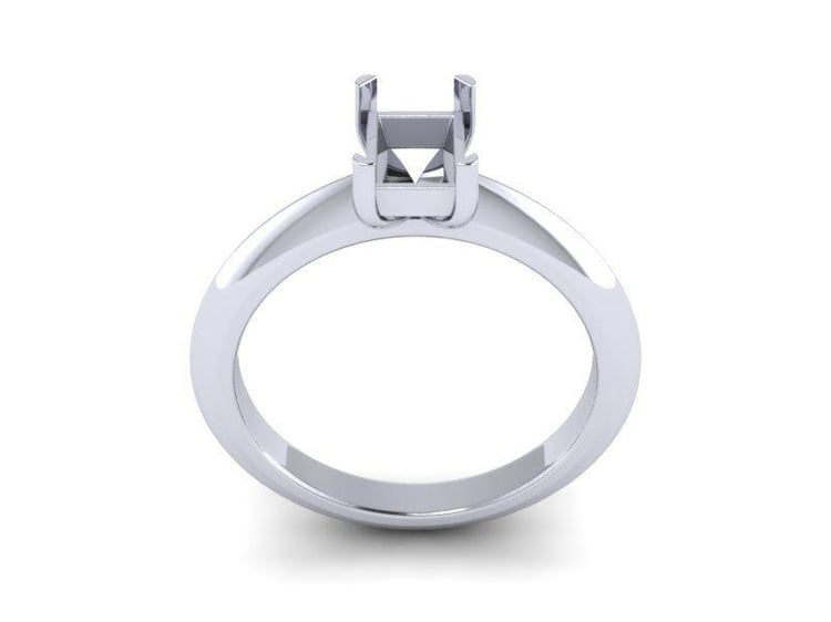 Zásnubný prsteň s diamantom Luneta 6568