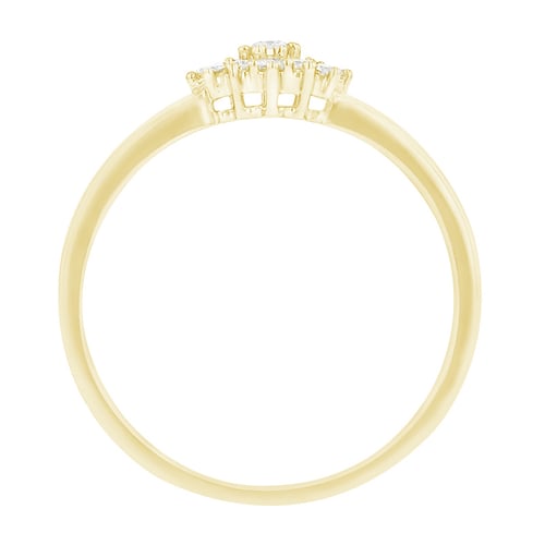 Elegantný diamantový prsteň Aubert