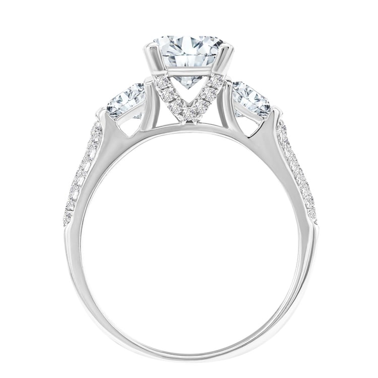 Zlatý zásnubný prsteň 76075