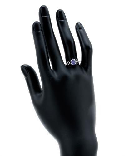 Strieborný prsteň s drahokamami 880