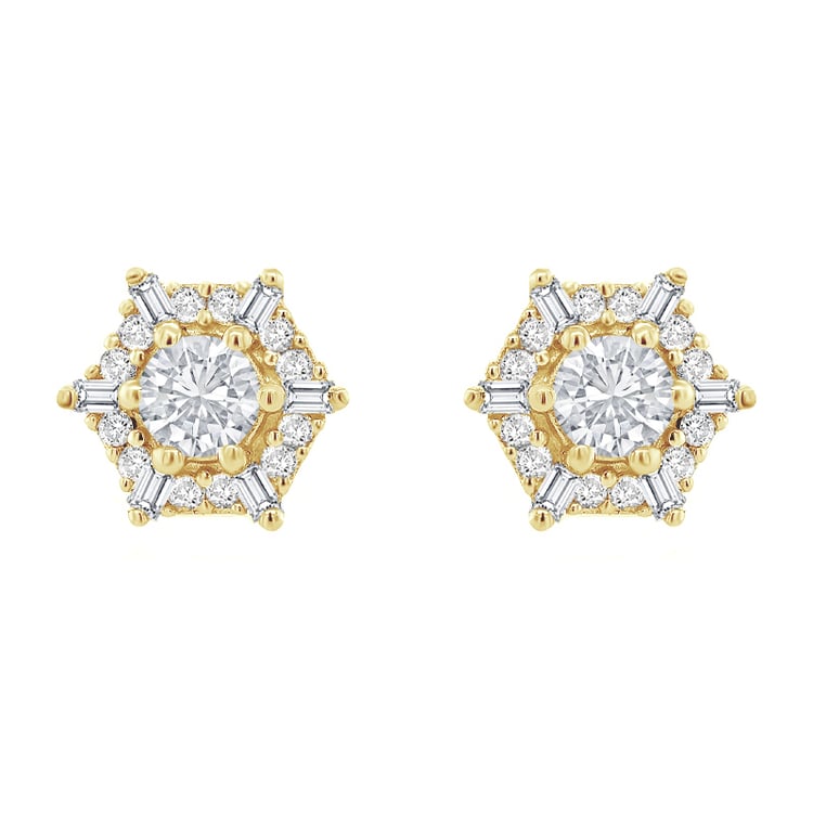 Zlaté náušnice 94870