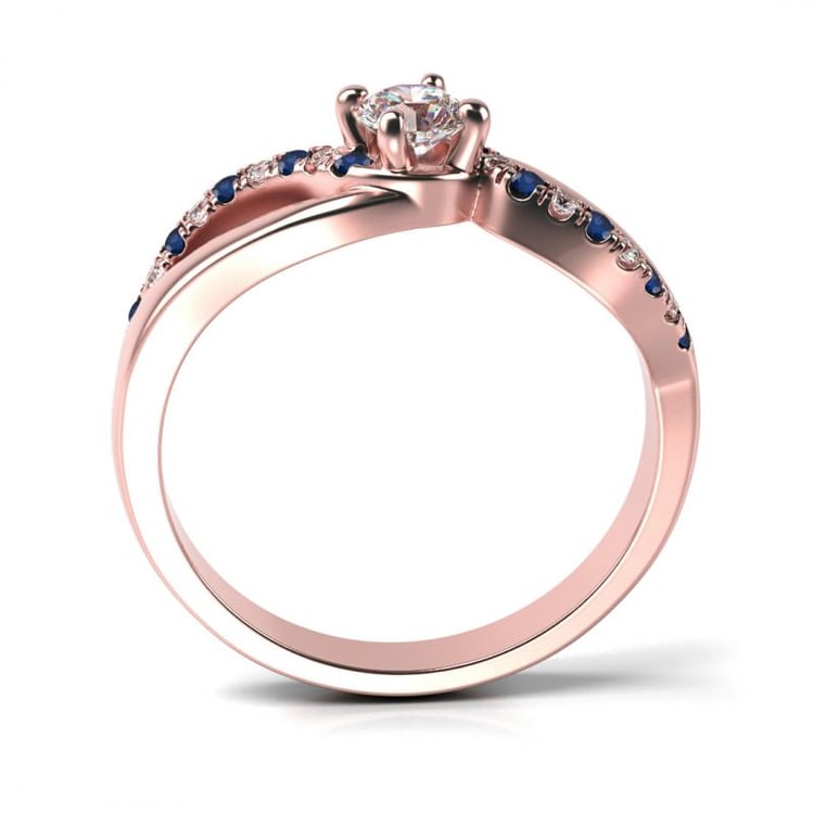 Diamantový zásnubný prsteň 24922