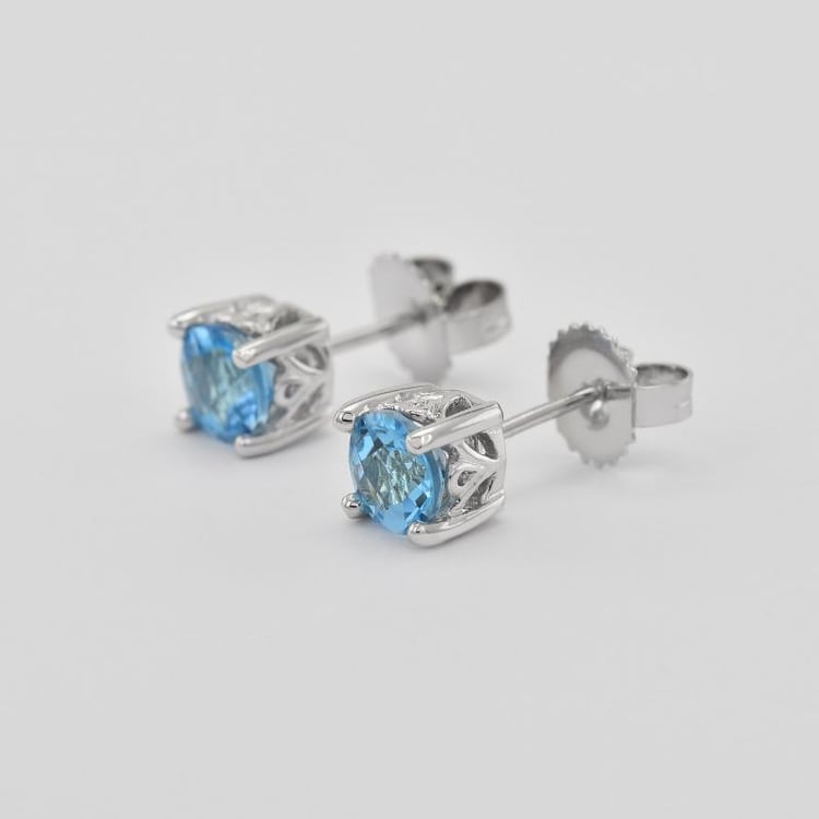 Náušnice s topásmi 28279