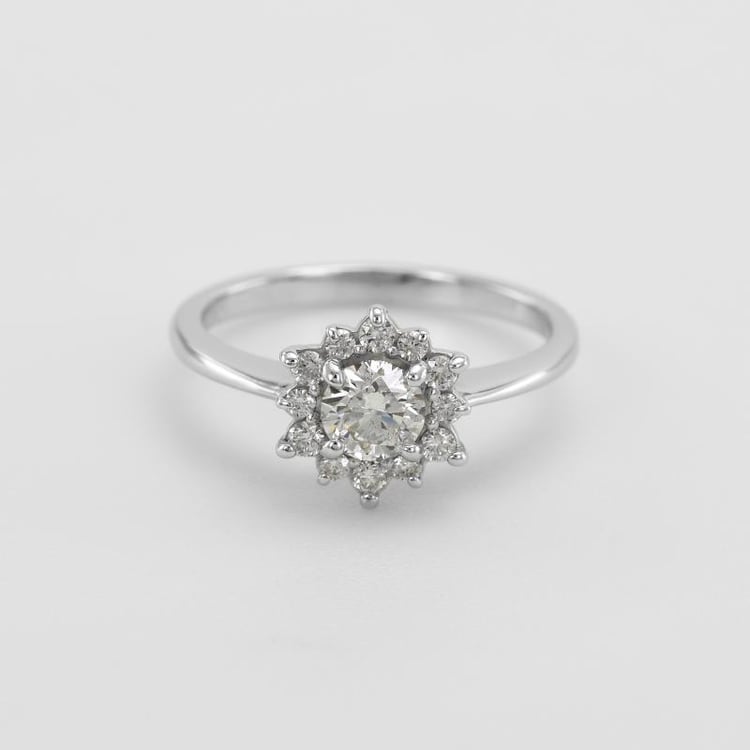 Zásnubný zlatý prsteň 66038