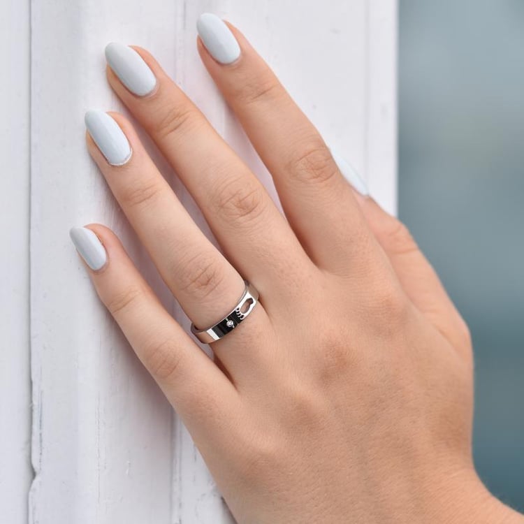 Svadobné obrúčky s diamantom 33472