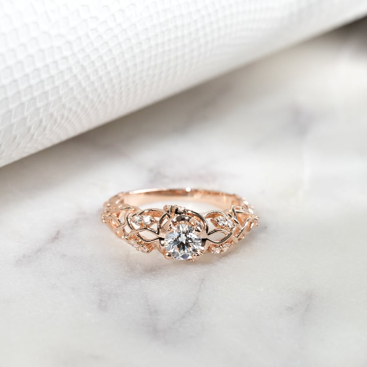 Zásnubný prsteň s 0.36ct IGI certifikovaným lab-grown diamantom Chantal 147810