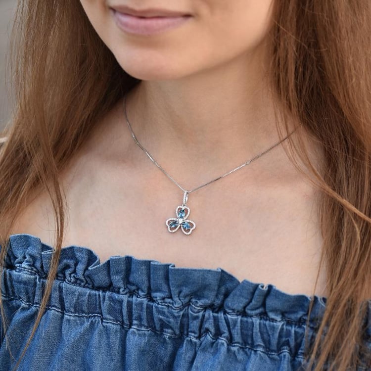 Trojlístok s topásmi 43933