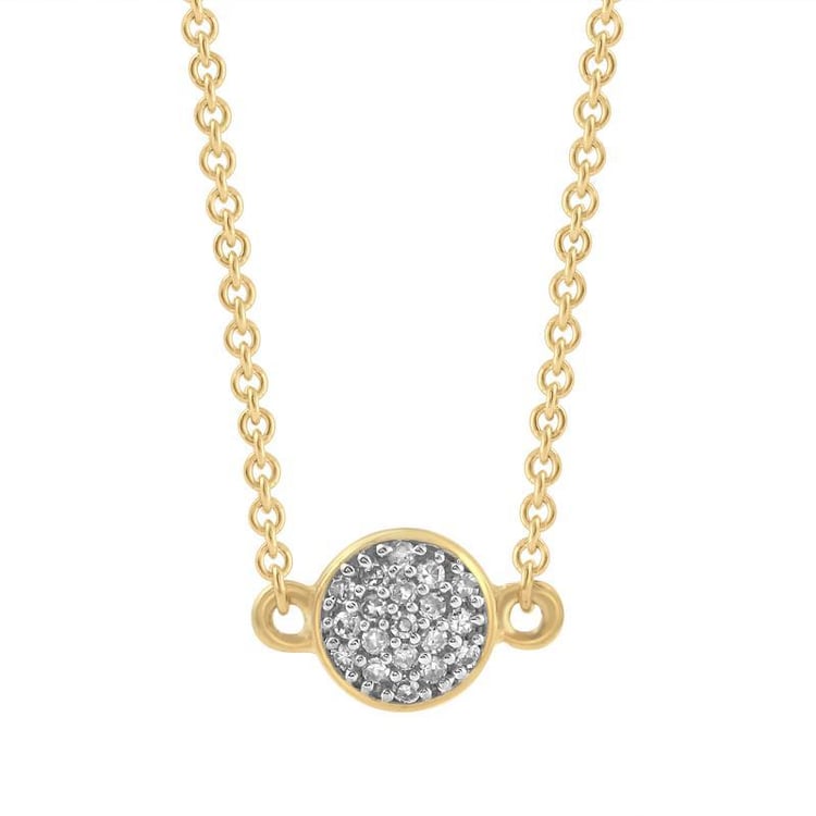 Náhrdelník s diamantmi Danesia