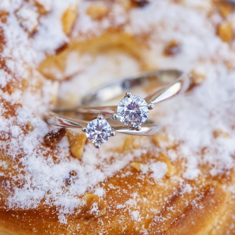 Zásnubný prsteň s diamantom Maya 56685