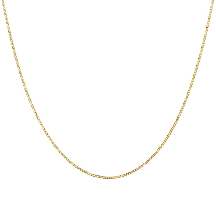 Panzer retiazka 45 cm z 14k žltého zlata