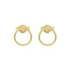 Zlaté náušnice napichovacie krúžky
