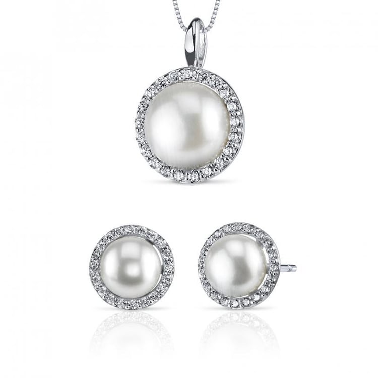 Strieborná perlová kolekcia