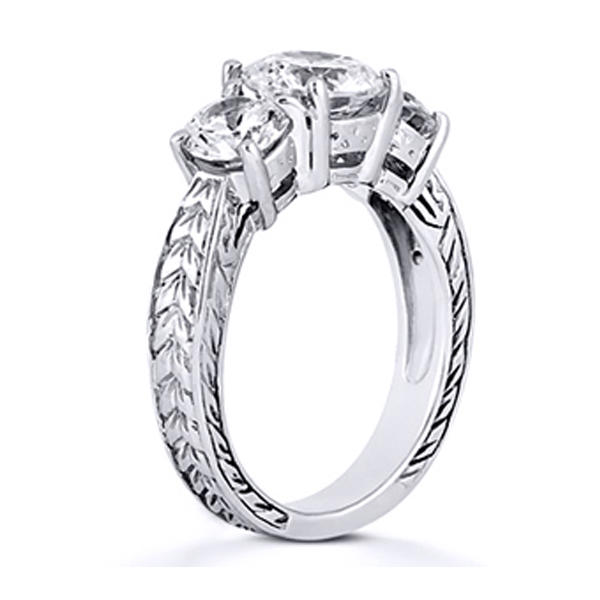 Zlatý zásnubný prsteň s diamantmi Jamila 53426