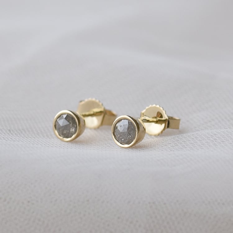 Náušnice s diamantmi 63356