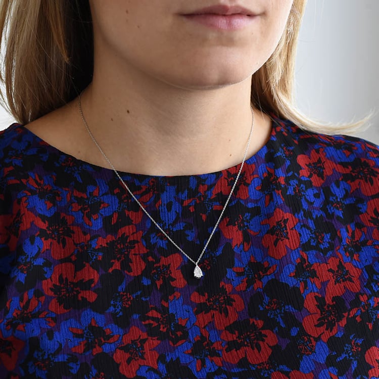 Diamantový prívesok zo zlata 86036