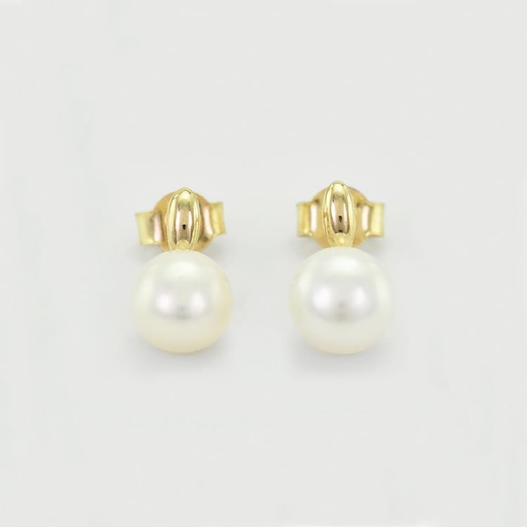 Elegantné perlové náušnice 42694