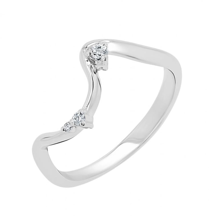 Originálna zvlnená svadobná obrúčka